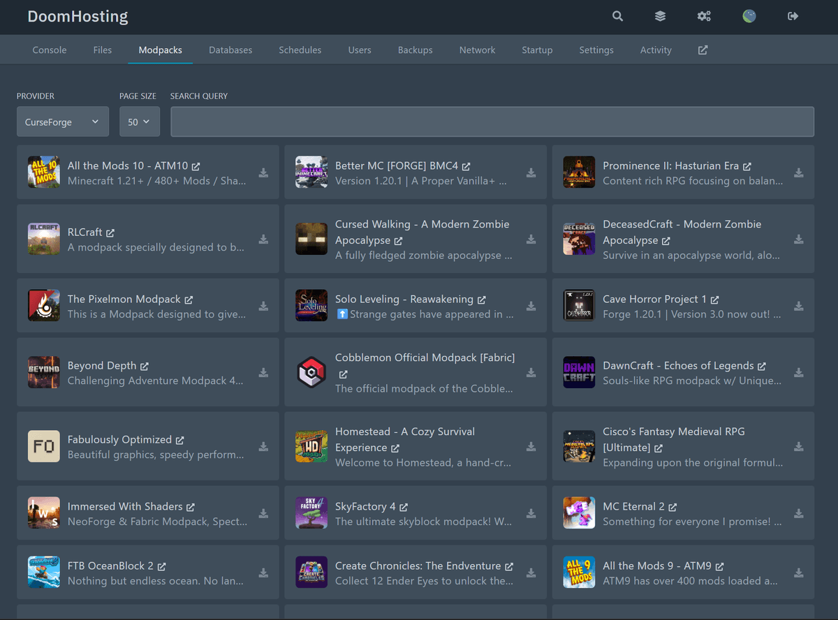 Modpack Installatør